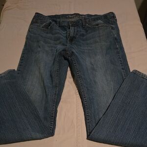 Cool Blue Relaxed Fit Jeans for Men